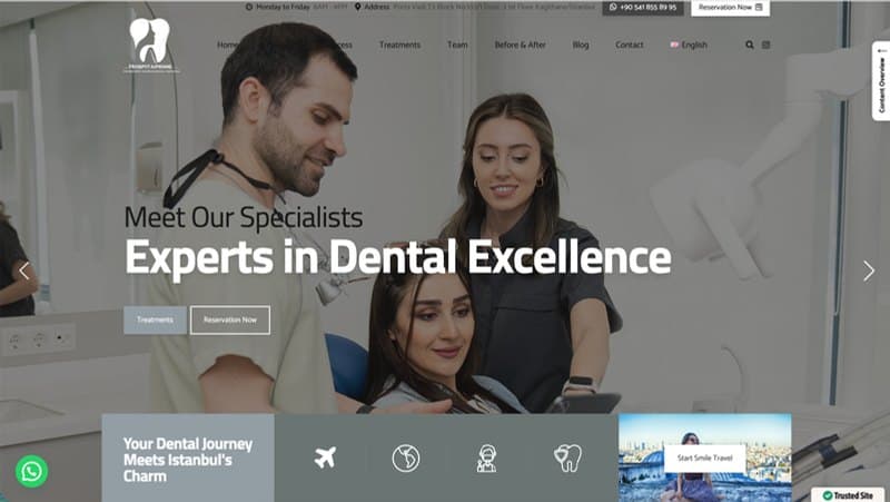 Hospitaprime — Sağlık · Diş